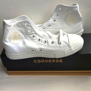 Converse Sneakers Hi-Tops White Youth Size 3 New in Box